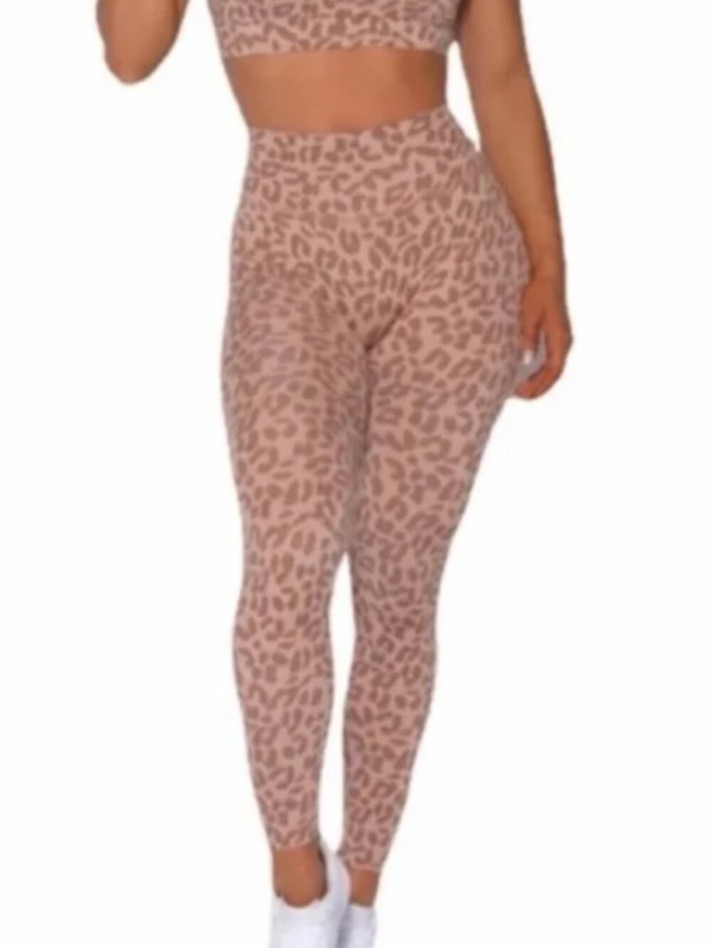 Bombshell Sportswear Cheetah Leggings Tan